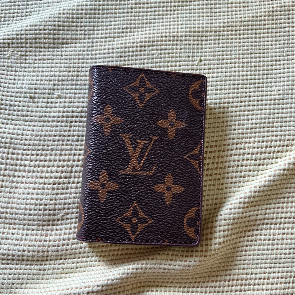 louis vuitton monogram card wallet holder